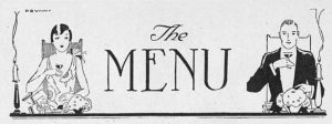 The Menu with The Bystander