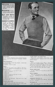 knitted menswear