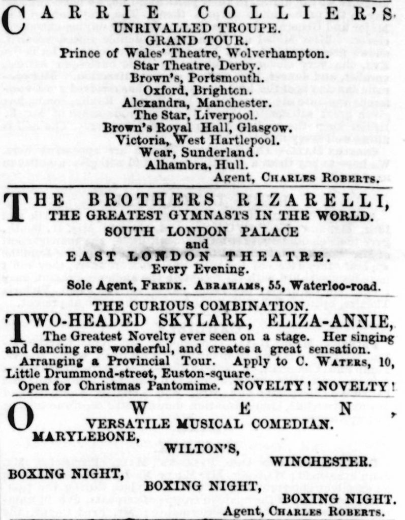 The British Newspaper Archive Blog Performing Arts Newspapers | The ...