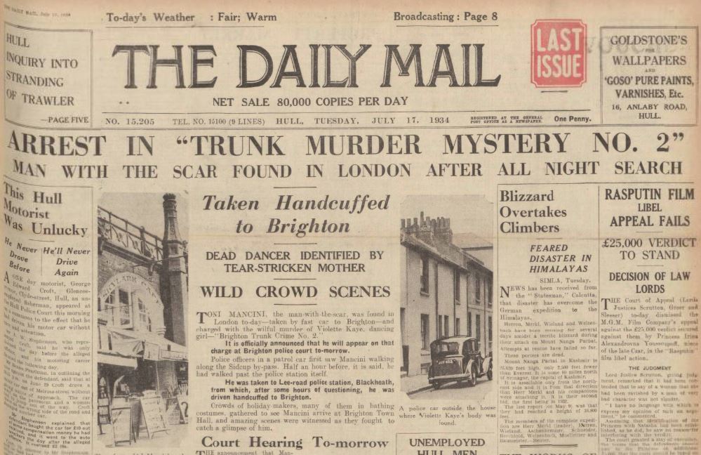 The British Newspaper Archive Blog Five Unsolved Murders From History ...