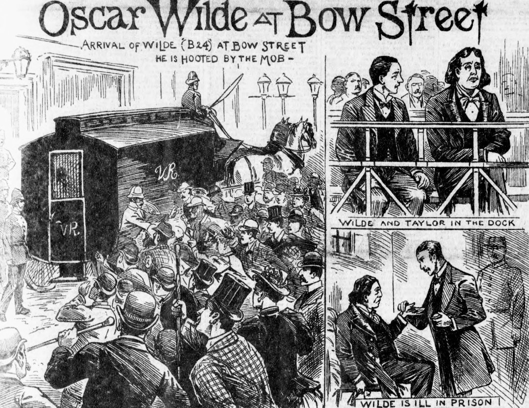 The British Newspaper Archive Blog The Trial Of Oscar Wilde The British Newspaper Archive Blog 