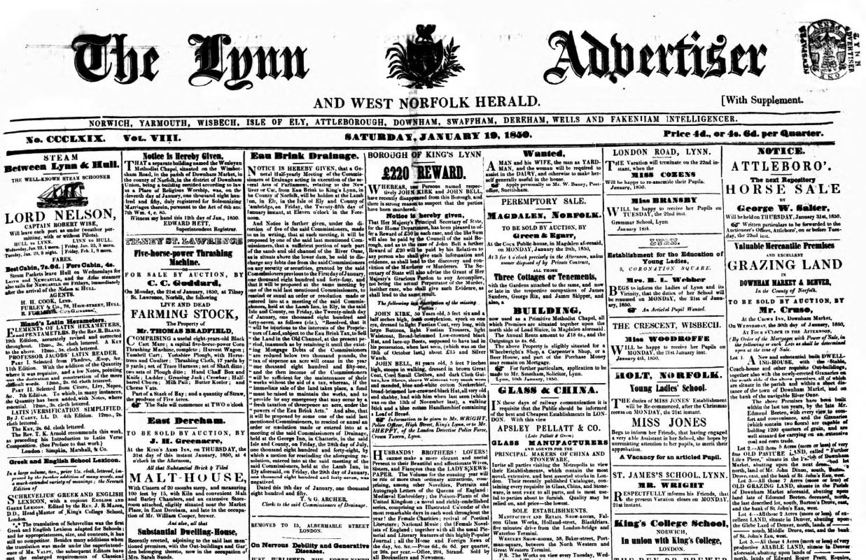 The British Newspaper Archive Blog Five Brand New Titles The British Newspaper Archive Blog 8381