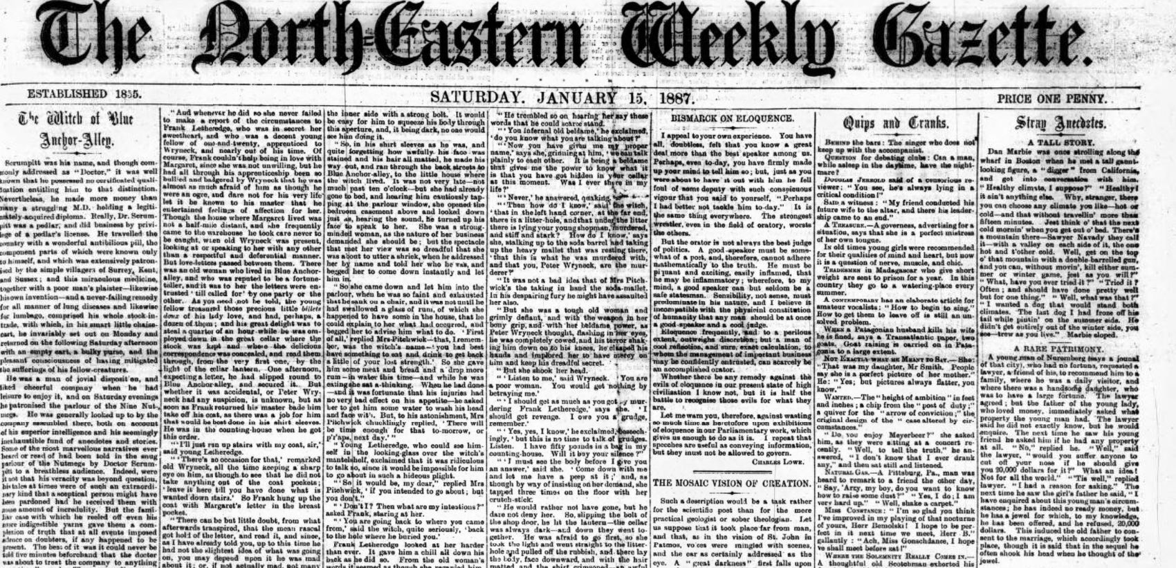 The British Newspaper Archive Blog News from North and South | The ...