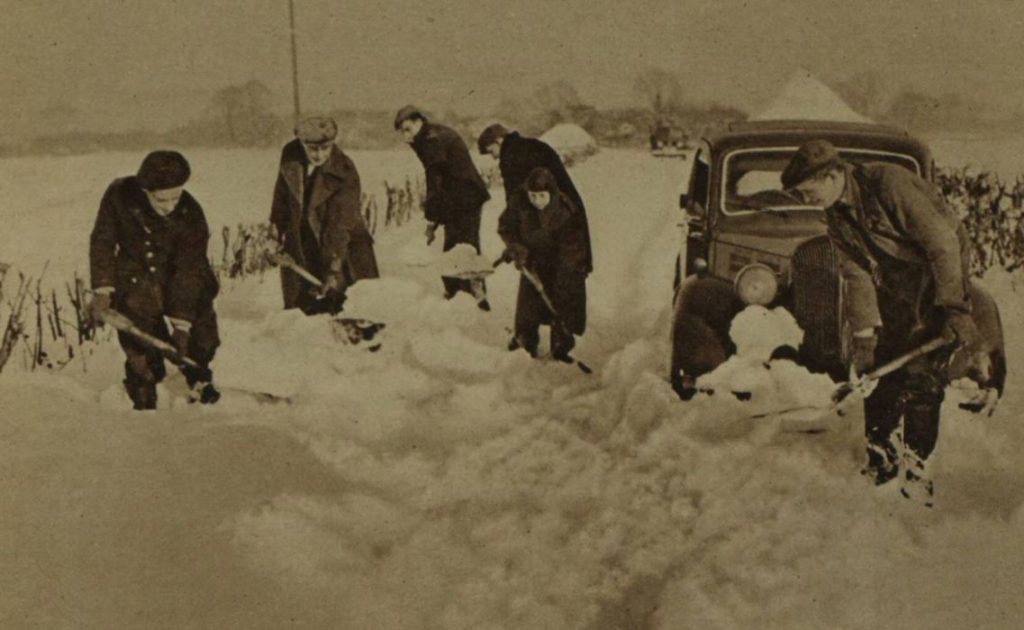 The British Newspaper Archive Blog Britain's Extreme Winter Weather ...