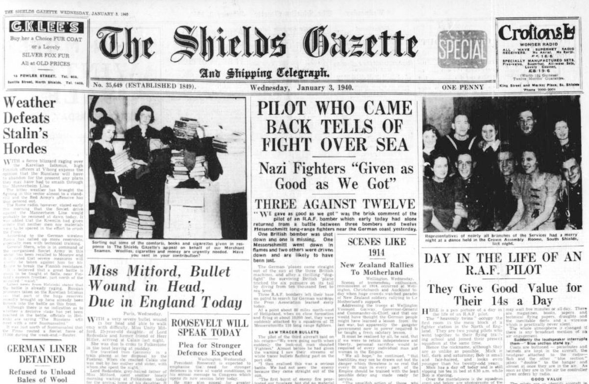 The British Newspaper Archive Blog Shields Daily Gazette | The British ...