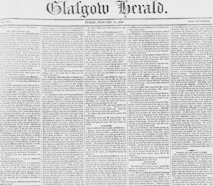 The British Newspaper Archive Blog One Million Free To View | The ...